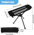 Hammock Universal Camping Chair Foot Rest, Folding Attachable Footrest Leg Rest Outdoor Chair, Portable Foot Camping