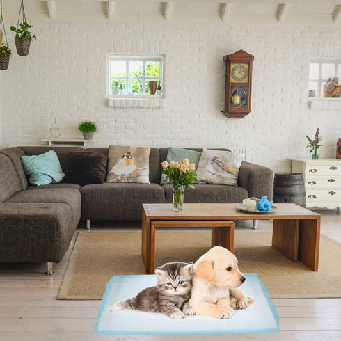 20pcs UKCOCO Dog Pee Pads Disposable Pet Urine Mats Pee Pads for Dogs Washable Pet Changing Mat