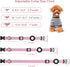 Adjustable Airtag Dog Collar, Durable Quick Snap Buckle, Waterproof Imitation Nylon Holder for Small Dogs (S: 6"-16",