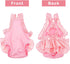 Zunea Washable Female Small Dog Diapers for XS/S Size Dogs Adjustable Suspender Reusable Puppy Sanitary Diaper Pantie