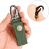 FRTKK Tactical Molle Key Ring Gear Keeper, Nylon Belt Keychain Clip for Molle Bags