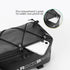 ROCKBROS Bike Rack Bag, Rear Trunk Bag for Travel with Rain Cover & Reflective Stripes, 6L Black