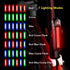 USB Rechargeable LED Bike Tail Light (2 Packs), Ultra Bright Waterproof Bicycle Rear Light, 7 Light Modes