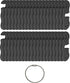 Rope Tensioner (Black 40 Pack), Aluminum Alloy Camping Tent Guyline Cord Adjuster for Hiking, Backpacking, Ultralight