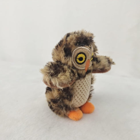 3 Pack Owl Dog Toys for Small Dogs, Plush Dog Toys with Squeaker, Toy for Small Dogs, Owl in Tree Dog Toy