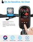 Commutes 7" whale falll Bike Handlebar Bag Waterproof, Quick Release Phone Holder Mount with Touchscreen, Stable