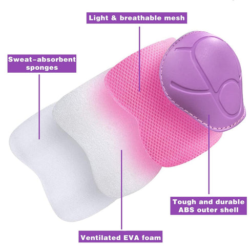 Knee Pads for Kids, Toddler Protective Gear Set with Elbow Pads and Wrist Guards, 3 in 1 for Skating Cycling Scooter