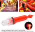 Safety Beacon Light, Emergency Hazard Warning Strobe Signal Kit, Flashing Lighting Bar for Kayak Yacht Marine, Red