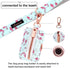 ARING PET Dog Waste Bag Dispenser, Cotton Doggy Poop Bags Holders Attach to Any Leashes, Portable Washable Plaid Pet