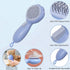 GJEASE Self-Cleaning Cat Grooming Glove Brush - Slicker Pet Brush for Short and Long Haired Pets, Removes Loose Hair.