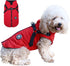 Norbi Dog Coat, Winter Jacket with Built-in Harness for Small to Large Dogs, Warm Cold Weather Coat