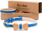 Pettsie Adjustable Breakaway Cat Collar with Bow Tie & Matching Bracelet - 8-11 Inches, Blue