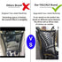 DYKESON Dog Car Net Barrier, Pet Barrier with Auto Safety Mesh Organizer for Cars, SUVs, Easy Install