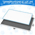25x36 ALOOF Large Silicone Dog Pee Pad Holder in, Puppy Potty Training Tray with Magnetic Snaps & Raised Edges