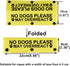 Funny Dog Leash Sleeve No Dogs Please May Overreact - Dog Leash Wrap Sleeve Alert Tag, Pet Birthday Gift (May