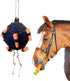 Generic Horse Carrot Feeder, Equine Treat Ball with Velvet Material for Stall Stable Farm Field, Interactive Boredom