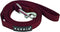 Puppia Two Tone Dog Lead Comfortable Grip Walking Training Leash for Small & Medium Dog, Wine, Medium, Durable