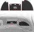 KEMIMOTO Golf Cart Dash Mats - Compatible with Club Car Precedent (2004-2023) and Onward&Tempo (2007-2023)