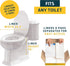Pack 20 Lunderg Toilet Liners with Lemon Super Absorbent Pads - Value Disposable Toilet Bags - Universal Fit - Convert