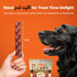 NutriChomps Dog Chews, 6-inch Braids, Rawhide-Free Dog Treats, Healthy, 4 Count, Real Chicken Flavor