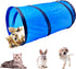 iCAGY 20" Pack 8 Foldable Spiral Cat Tunnel - Indoor Toy for Small Cats, Kittens, and Rabbits - Tube for Interactive