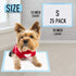 UKIYOE 6-Layer 13x18 Inch Dog Training Pads, Leak-Proof Puppy Potty Pads with Quick-Dry Surface - Small Size