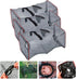 3pcs 50x20x20cm Toyvian Foldable Lobster Trap Shrimp Fishing Net with Spring Frame, Small Mesh Bait Trap for Outdoor