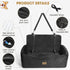 55 lbs, 2 2 JOEJOY Dog Car Seat for Large Medium Sized Dogs Under Dog Booster Seat for Small Dogs with Detachable