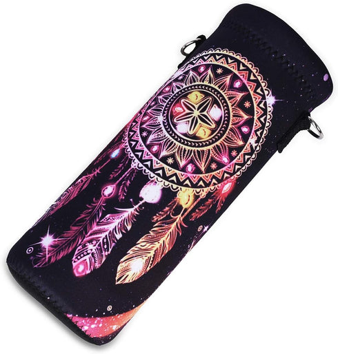 1000ML 34OZ AMARY Neoprene Water Bottle Carrier Bag with Adjustable Shoulder Strap,Insulated Water Bottle Cover