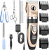 Ceenwes Dog Clippers Low Noise Pet Clippers Rechargeable Trimmer Cordless Grooming Tool