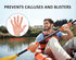 Kayak Paddle Grips, No-Slip Silicone Grips for 30mm Diameter Take-Apart Kayak Paddles