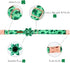 Lionheart Glory St. Patrick's Day Dog Collar, Adjustable Cute Floral Pattern Collar for X-Small Dogs