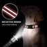 Martingale Dog Collars: Reflective Nylon with Quick Release Buckle, Adjustable No Slip Training Collar (X-Small, Red)
