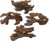 Tfwadmx 4 Pcs Aquarium Resin Driftwood Decoration, Fish Tank Cave Hideout Wood Decor