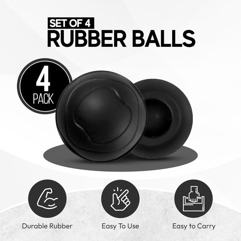 45mm) Stabilizing Rubber Ball Feet for Helinox Camping Chair - Durable Outdoor Chair Leg Cap, Help Stability on Rugged