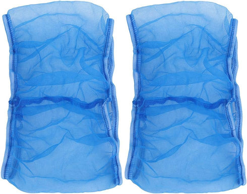 2Pcs Bird Cage Cover Seed Catcher, Lightweight Soft Airy Polyester Mesh Skirt Guard for Universal Parrots Cage