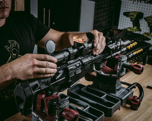 Wheeler Engineering Professional Reticle Leveling System with Heavy-Duty Construction and Storage Case