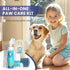 Dog Paw Care Kit | No-Rinse Paw Cleaner & Soothing Paw Balm | Gentle and Safe | Removes Tangles & Knots with Dog