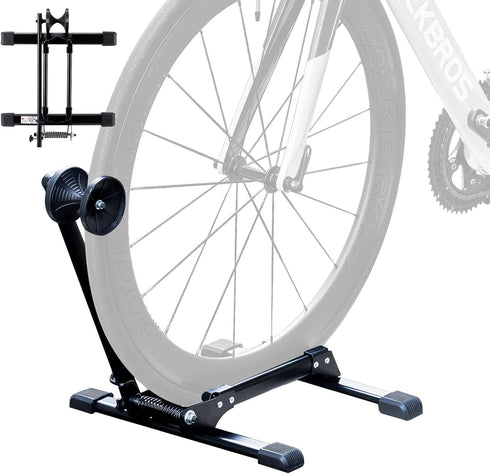 ROCKBROS Floor Bike Stand - Stable Storage Rack for Mountain & Road Bikes, Indoor/Outdoor Parking