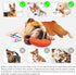 Hot Dog Squeaky Dog Toy, Interactive Rubber Chew Toy for Aggressive Chewers, Humorous Gift for Dog Lovers