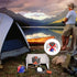 REDCAMP Folding Stainless Steel Stove Windscreen - Camping Stove Windshield for Outdoor