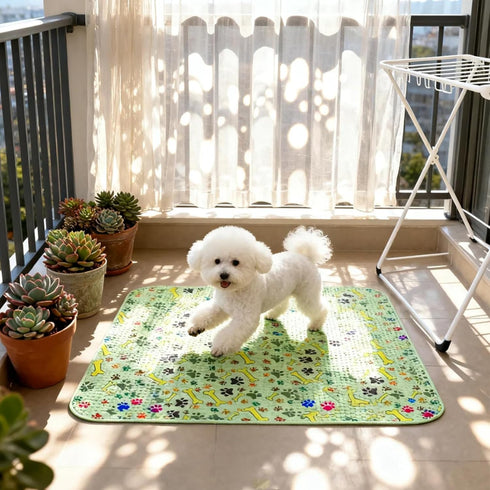 Nouysoc 15.75 23.62 Inches Puppy of Pads with Pheromones, Washable Pee Pads for Dogs, Potty Training Pads for Indoor