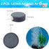15 Feet Airline Tubing, Standard Aquarium Air Pump Accessories with Air Stone Disc and Connectors