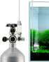 Aquarium CO2 Bubble Counter with Built-in Check Valve for CO2 Generator Regulator