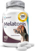 K9 Select Melatonin for Dogs, Calming Treats, Sleep Aid, 3 mg, 100 Vegetarian Capsules