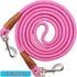 6 Foot Heavy Duty Dog Tie Out Rope Leash, Climbing Nylon Basic Leash for Indoor and Outdoor