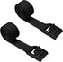 Premium Lashing Strap Short 1" x 6.5 ft, Heavy Duty Cam Buckle Tie Down Straps for Motorcycle, Cargo, Trailer