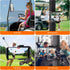 Aourxiv N52 4.5-7" Magnetic Golf Cart Phone Holder, Powerful Magnet Base, Fits EZGO, Club Car, Yamaha, Icon, Compatible