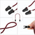 SATINIOR 6 Pieces Adjustable Hat Strap Clips with Windproof Clips (Purple, Black, Brown)