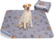 Washable Pee Pads for Dogs, 2 Pack Large 48"x48" Super Absorbent Reusable